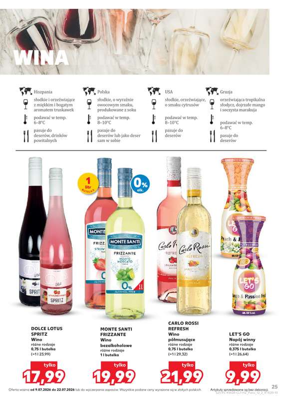 Kaufland - gazetka promocyjna Barek Kauflandu  do środy 22.07 - strona 25