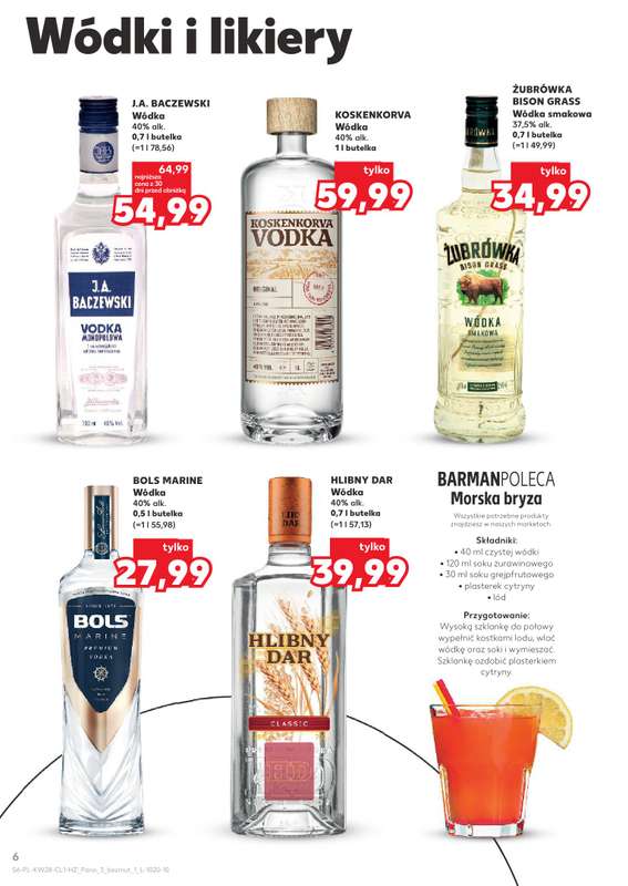 Kaufland - gazetka promocyjna Barek Kauflandu  do środy 22.07 - strona 6