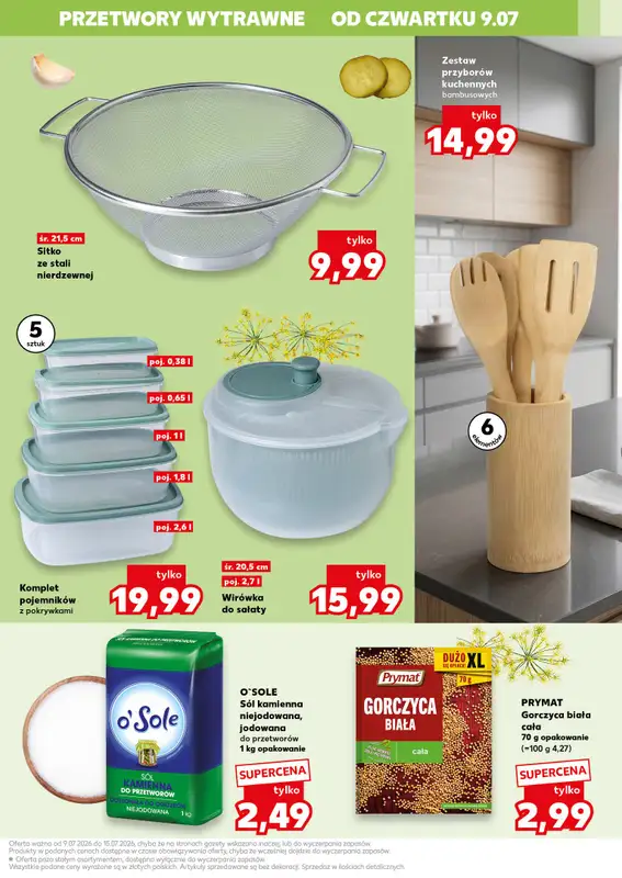 Kaufland - gazetka promocyjna Oferta Kaufland - kochamy przetwory! od czwartku 09.07 do środy 15.07 - strona 17