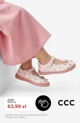 CCC - gazetka promocyjna Baleriny dla dziewczynki od środy 08.07  - strona 4