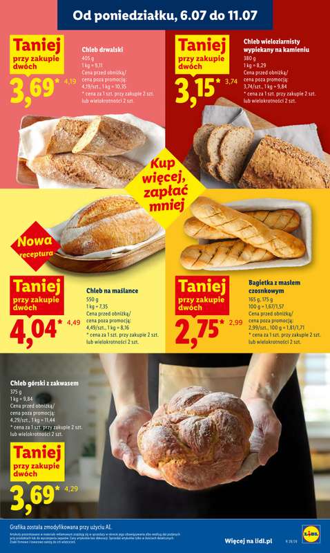 Lidl - gazetka promocyjna Oferta od poniedziałku od poniedziałku 06.07 do środy 08.07 - strona 63