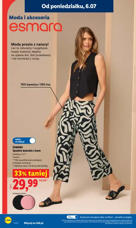 Lidl - gazetka promocyjna Oferta od poniedziałku od poniedziałku 06.07 do środy 08.07 - strona 30