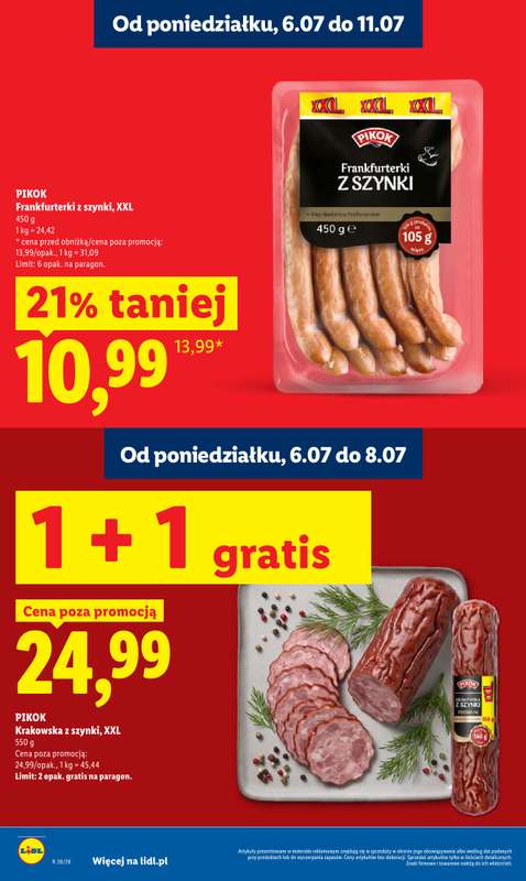 Lidl - gazetka promocyjna Oferta od poniedziałku od poniedziałku 06.07 do środy 08.07 - strona 12
