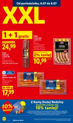 Lidl - gazetka promocyjna Oferta od poniedziałku od poniedziałku 06.07 do środy 08.07 - strona 42