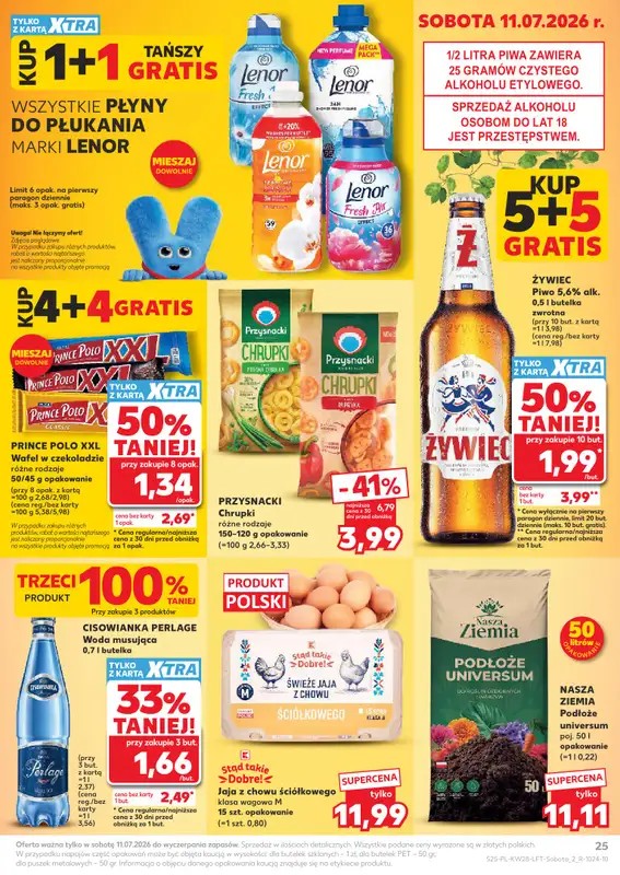 Kaufland - gazetka promocyjna Gazetka Tygodnia od czwartku 09.07 do środy 15.07 - strona 25