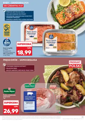 Kaufland - gazetka promocyjna Gazetka Tygodnia  do środy 15.07 - strona 45