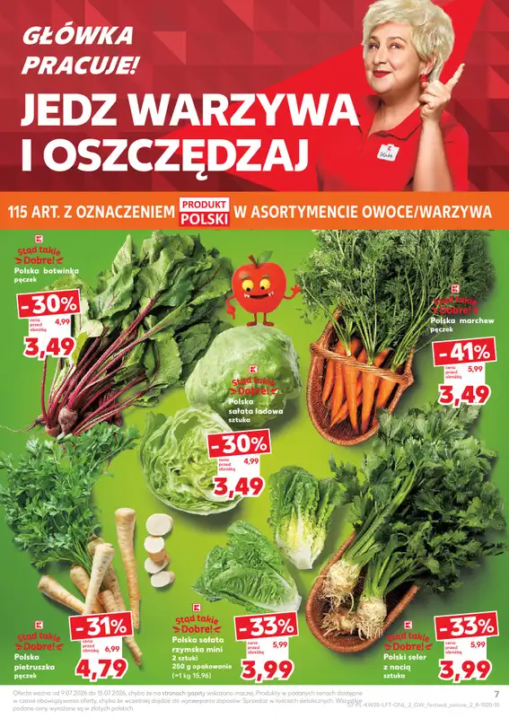 Kaufland - gazetka promocyjna Gazetka Tygodnia  do środy 15.07 - strona 7
