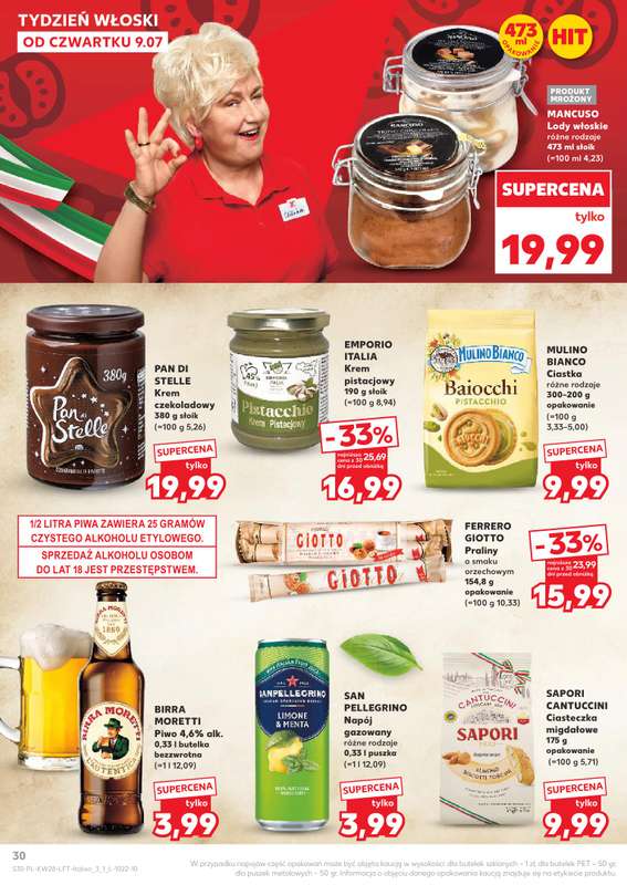 Kaufland - gazetka promocyjna Gazetka Tygodnia  do środy 15.07 - strona 30