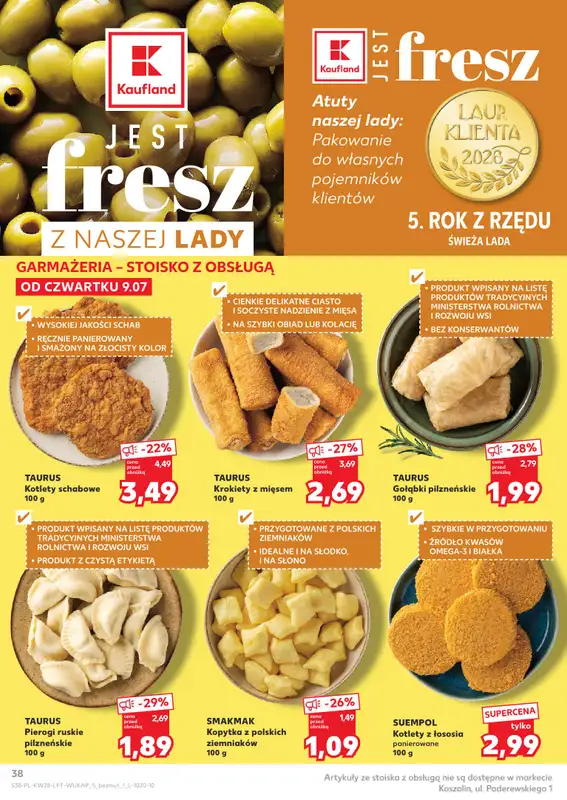 Kaufland - gazetka promocyjna Gazetka Tygodnia  do środy 15.07 - strona 38