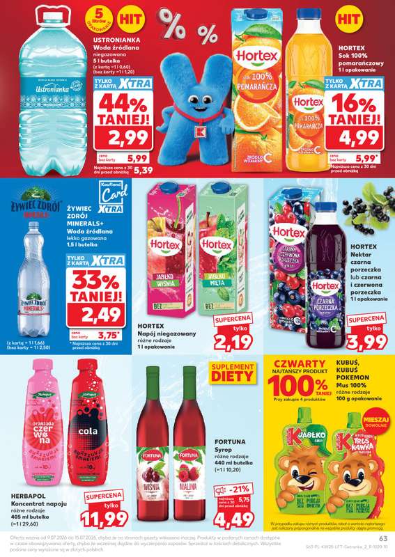 Kaufland - gazetka promocyjna Gazetka Tygodnia od czwartku 09.07 do środy 15.07 - strona 63