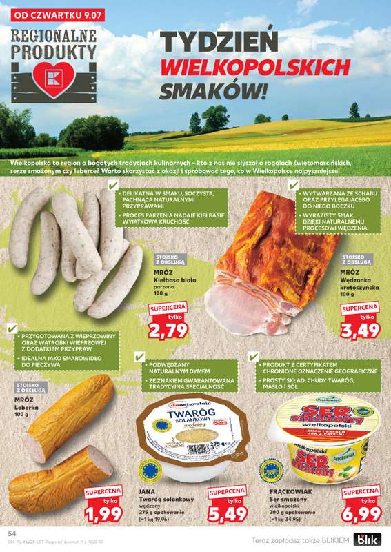 Kaufland - gazetka promocyjna Gazetka Tygodnia od czwartku 09.07 do środy 15.07 - strona 54