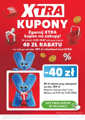 Kaufland - gazetka promocyjna Gazetka Tygodnia  do środy 15.07 - strona 21