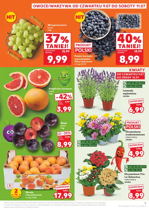Kaufland - gazetka promocyjna Gazetka Tygodnia  do środy 15.07 - strona 5