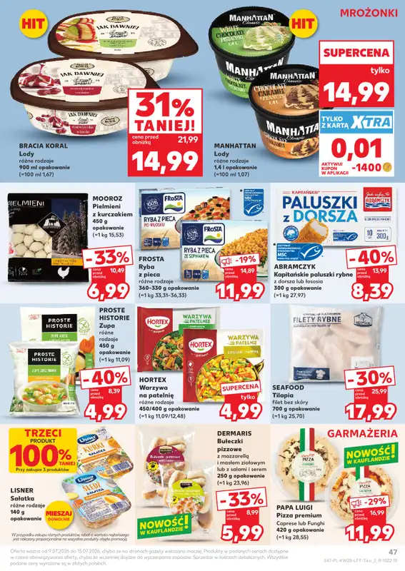 Kaufland - gazetka promocyjna Gazetka Tygodnia  do środy 15.07 - strona 47