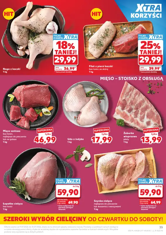 Kaufland - gazetka promocyjna Gazetka Tygodnia  do środy 15.07 - strona 35
