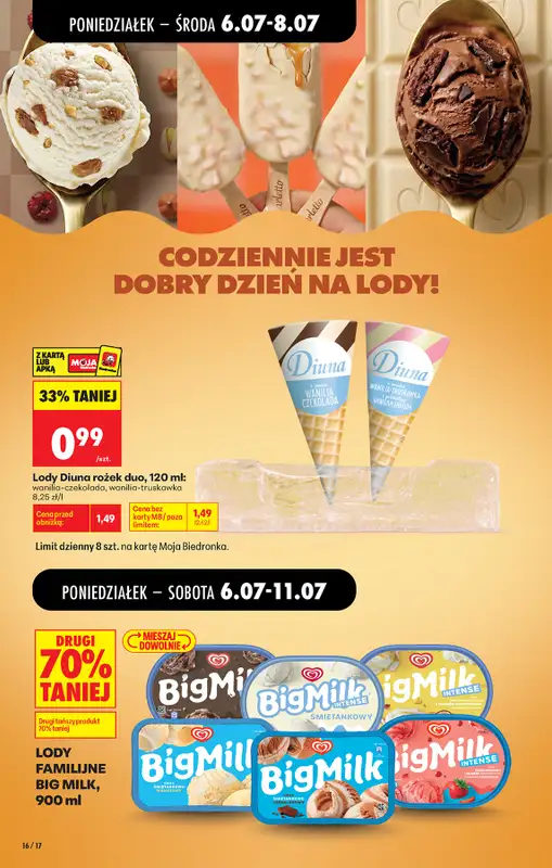 Biedronka - gazetka promocyjna Od poniedziałku od poniedziałku 06.07 do soboty 11.07 - strona 18