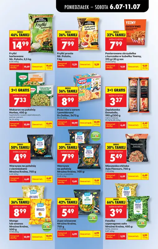 Biedronka - gazetka promocyjna Od poniedziałku, Z ladą tradycyjną od poniedziałku 06.07 do soboty 11.07 - strona 43