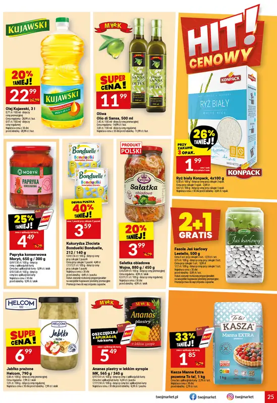 Twój Market - gazetka promocyjna Gazetka od środy 08.07 do wtorku 14.07 - strona 25