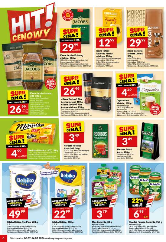 Twój Market - gazetka promocyjna Gazetka od środy 08.07 do wtorku 14.07 - strona 4