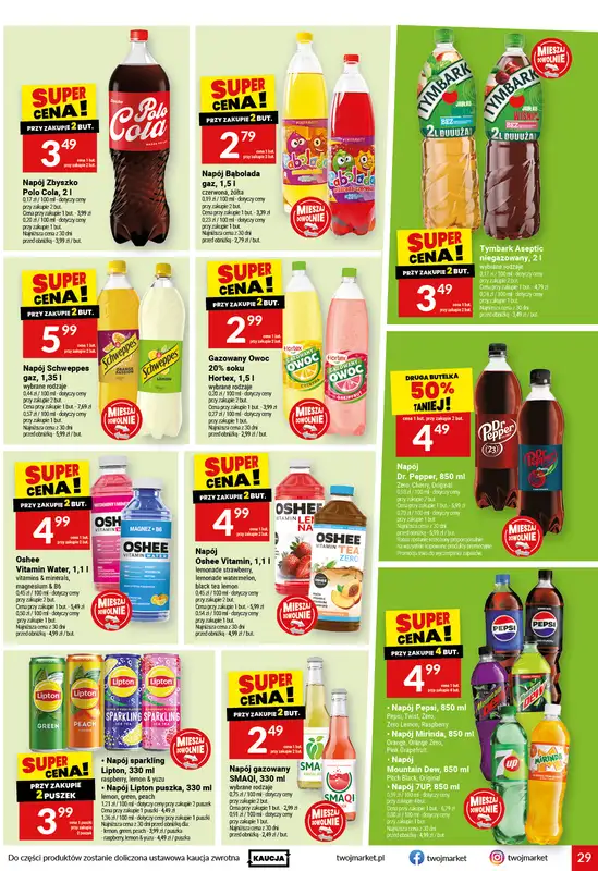 Twój Market - gazetka promocyjna Gazetka od środy 08.07 do wtorku 14.07 - strona 29