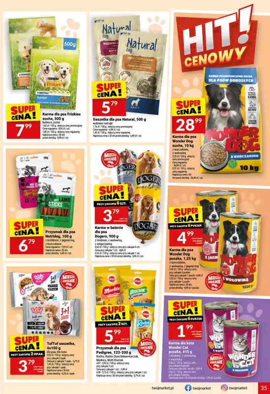 Twój Market - gazetka promocyjna Gazetka od środy 08.07 do wtorku 14.07 - strona 35