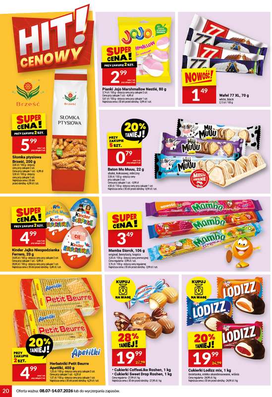 Twój Market - gazetka promocyjna Gazetka od środy 08.07 do wtorku 14.07 - strona 20