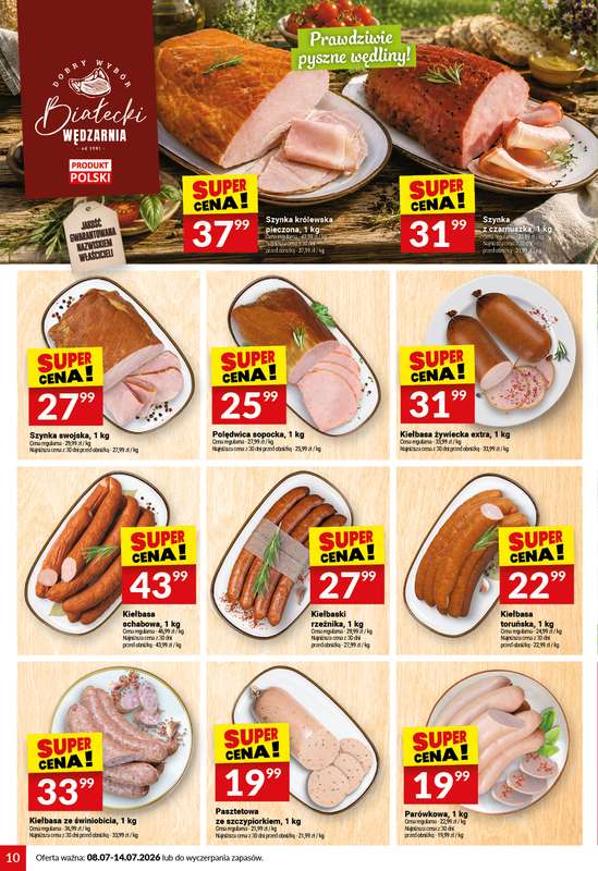 Twój Market - gazetka promocyjna Gazetka od środy 08.07 do wtorku 14.07 - strona 10