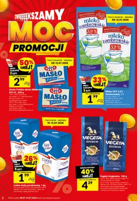 Twój Market - gazetka promocyjna Gazetka od środy 08.07 do wtorku 14.07 - strona 2