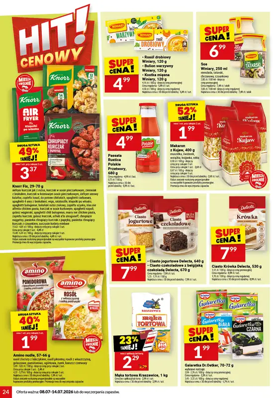Twój Market - gazetka promocyjna Gazetka od środy 08.07 do wtorku 14.07 - strona 24