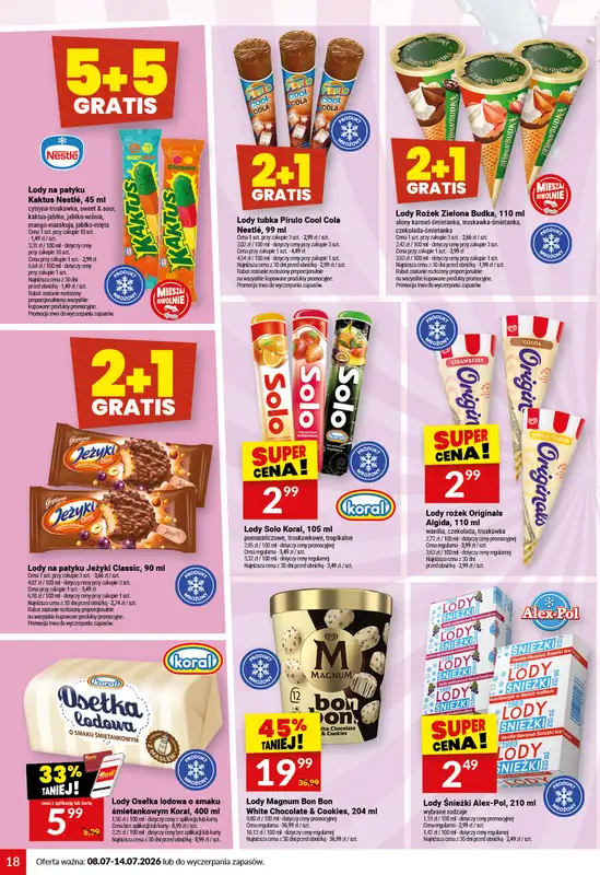 Twój Market - gazetka promocyjna Gazetka od środy 08.07 do wtorku 14.07 - strona 18