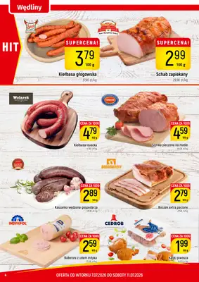 Delikatesy Piotruś Pan - gazetka promocyjna Gazetka od wtorku 07.07 do soboty 11.07 - strona 4
