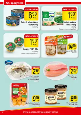 Delikatesy Piotruś Pan - gazetka promocyjna Gazetka od wtorku 07.07 do soboty 11.07 - strona 8