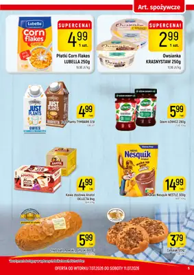 Delikatesy Piotruś Pan - gazetka promocyjna Gazetka od wtorku 07.07 do soboty 11.07 - strona 5