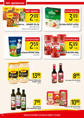 Delikatesy Piotruś Pan - gazetka promocyjna Gazetka od wtorku 07.07 do soboty 11.07 - strona 10