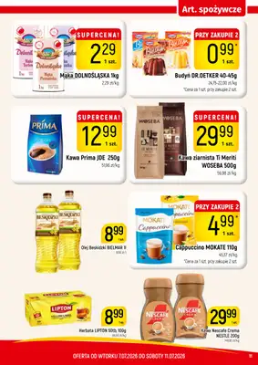Delikatesy Piotruś Pan - gazetka promocyjna Gazetka od wtorku 07.07 do soboty 11.07 - strona 11