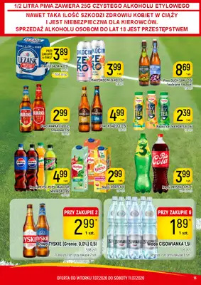 Delikatesy Piotruś Pan - gazetka promocyjna Gazetka od wtorku 07.07 do soboty 11.07 - strona 13