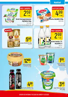 Delikatesy Piotruś Pan - gazetka promocyjna Gazetka od wtorku 07.07 do soboty 11.07 - strona 7