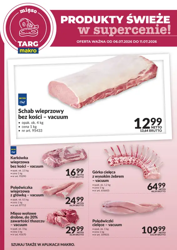 Makro - gazetka promocyjna Targ MAKRO - oferta świeża w super cenach! od poniedziałku 06.07 do soboty 11.07 - strona 2