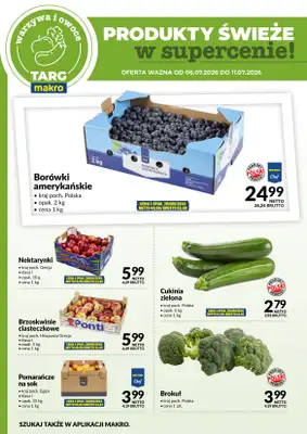Makro - gazetka promocyjna Targ MAKRO - oferta świeża w super cenach! od poniedziałku 06.07 do soboty 11.07 - strona 5
