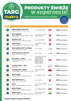 Makro - gazetka promocyjna Targ MAKRO - oferta świeża w super cenach! od poniedziałku 06.07 do soboty 11.07 - strona 7