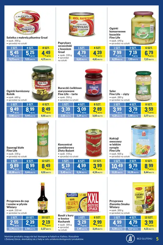 Makro - gazetka promocyjna Kupujesz więcej, płacisz mniej od wtorku 07.07 do poniedziałku 03.08 - strona 5