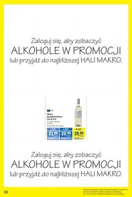 Makro - gazetka promocyjna Kupujesz więcej, płacisz mniej od wtorku 07.07 do poniedziałku 03.08 - strona 10