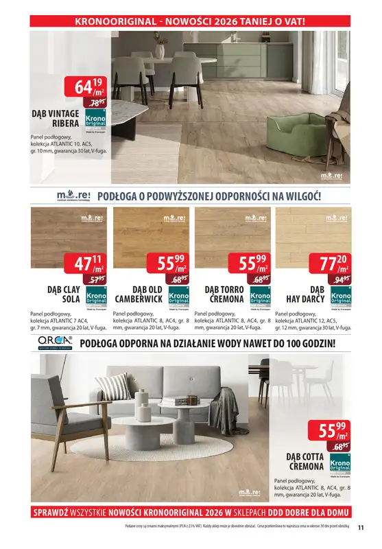 Dobre Dla Domu - gazetka promocyjna Gazetka od poniedziałku 06.07 do poniedziałku 31.08 - strona 11