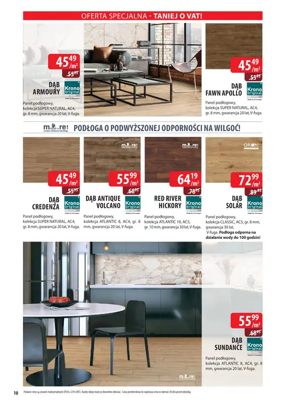 Dobre Dla Domu - gazetka promocyjna Gazetka od poniedziałku 06.07 do poniedziałku 31.08 - strona 10