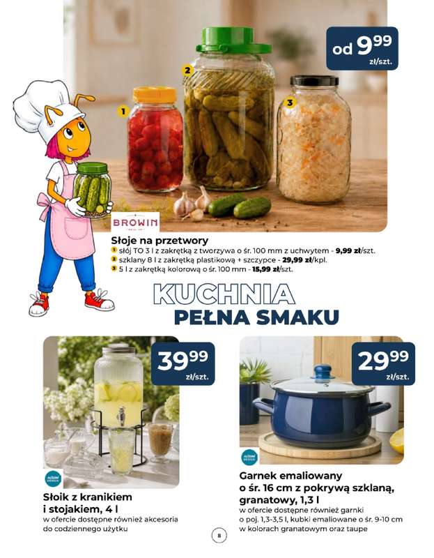 PSB Mrówka - gazetka promocyjna Gazetka od czwartku 09.07 do soboty 18.07 - strona 8
