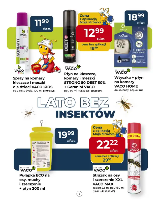 PSB Mrówka - gazetka promocyjna Gazetka od czwartku 09.07 do soboty 18.07 - strona 6