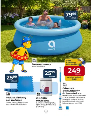 PSB Mrówka - gazetka promocyjna Gazetka od czwartku 09.07 do soboty 18.07 - strona 4