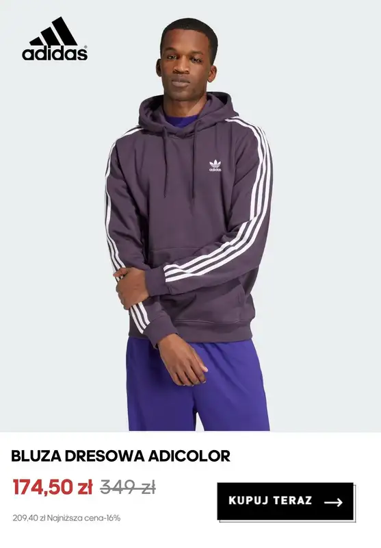 Adidas - gazetka promocyjna Do -30% wyprzedaż dla niego od wtorku 07.07 do poniedziałku 20.07 - strona 4