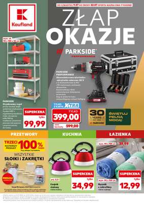 Kaufland - gazetka promocyjna Oferta Kaufland - Non Food od czwartku 09.07 do środy 15.07
