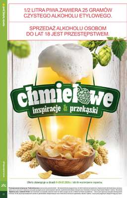 Stokrotka - gazetka promocyjna Chmielowe Inspiracje  do środy 29.07
